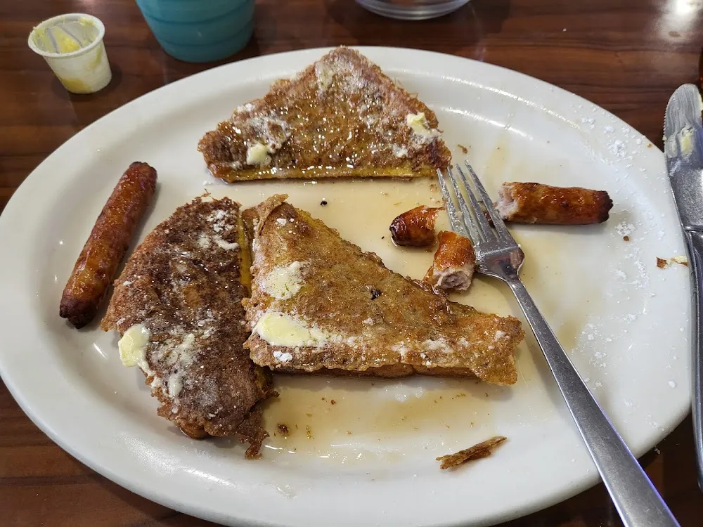 French Toast and Sausage Links